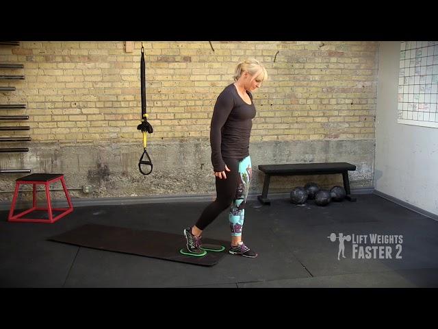 Exercise Demo: Valslide Reverse Lunge