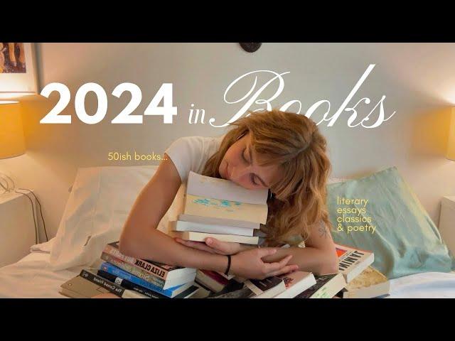 every book i read in 2024 | my end of year wrap-up