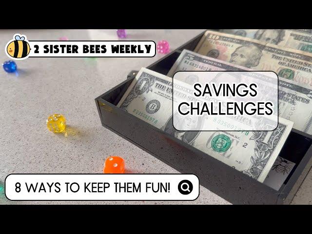 Savings Challenge | 2 Completed Games | 8 Ways To Play !