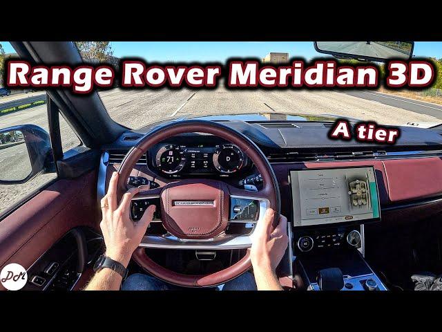 2023 Range Rover – Meridian 3D Surround 19-speaker Sound System Review