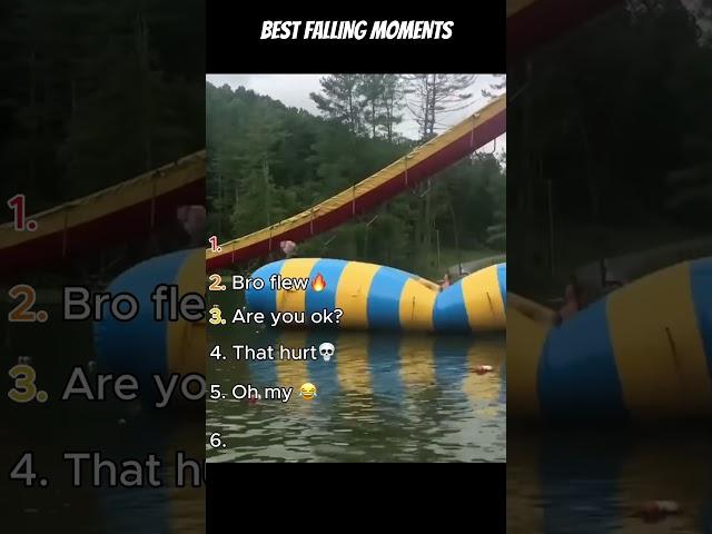 Ranking Funniest Falling Fails Moments#shorts #ranking #fails