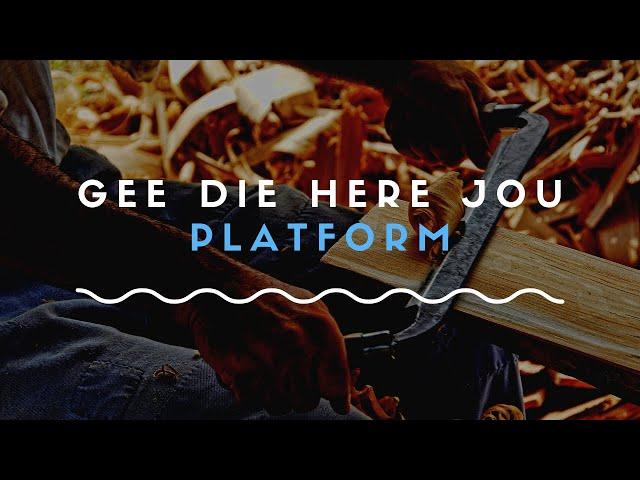 Gee die Here jou platform (Johan Delport)