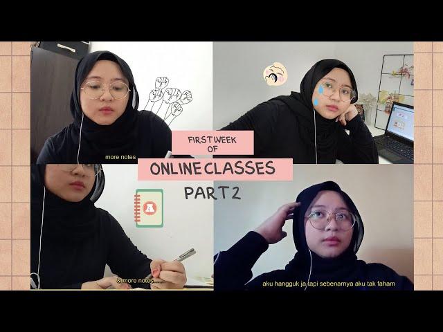 ONLINE CLASS PENAT | 1st week of ONLINE CLASSES |PART 2