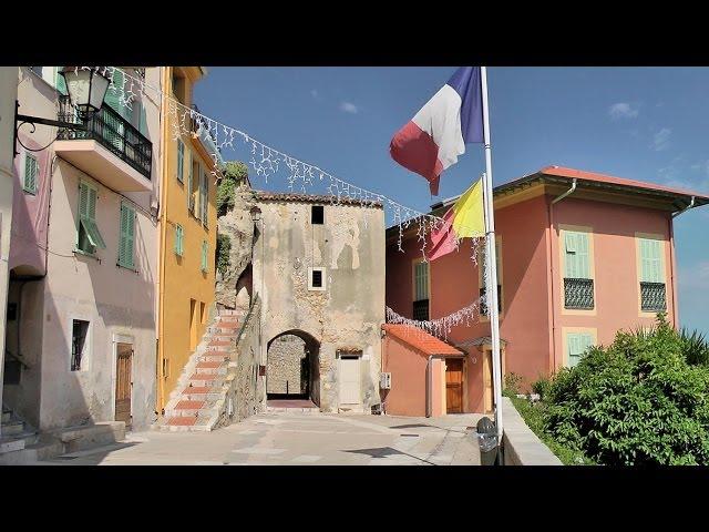 Roquebrune-Cap-Martin, Alpes-Maritimes, Provence-Alpes-Côte d'Azur, France [HD] (videoturysta)