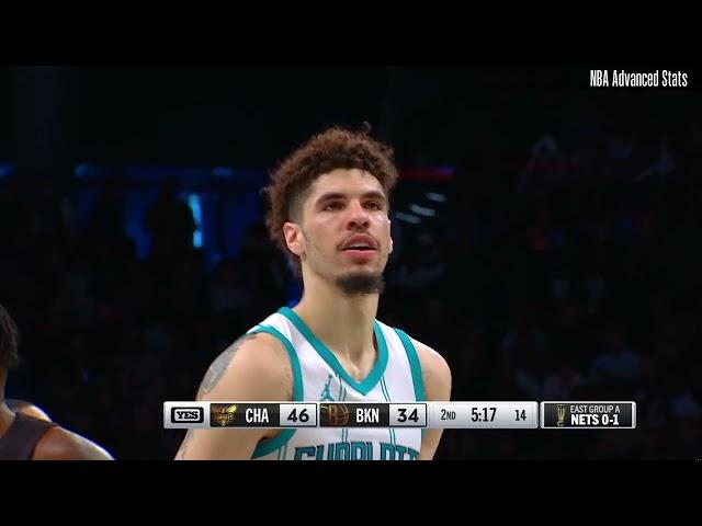 LaMelo Ball | Charlotte Hornets at Brooklyn Nets | Full Box Score