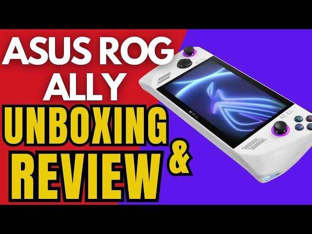 Asus Rog Ally - UNBOXING and REVIEW!