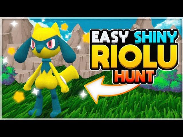 SHINY RIOLU - How To Force Spawn Shiny Riolu in Pokémon Scarlet & Violet