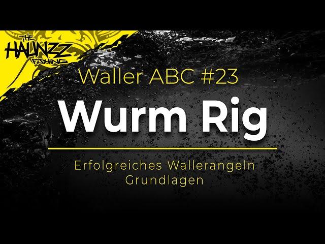 WALLER ABC | Das Wurm RIG | Wallermontage