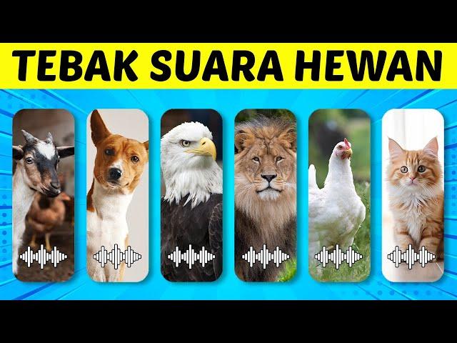 SUARANYA UNIK BANGET! COBA JAWAB TEKA-TEKI TEBAK HEWAN DARI SUARANYA Kuda, Angsa, Lumba-Lumba...