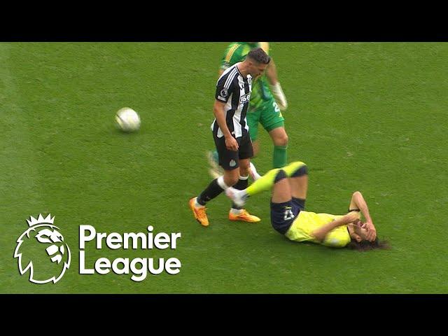 Fabian Schar sent off for violent conduct against Southampton | Premier League | NBC Sports