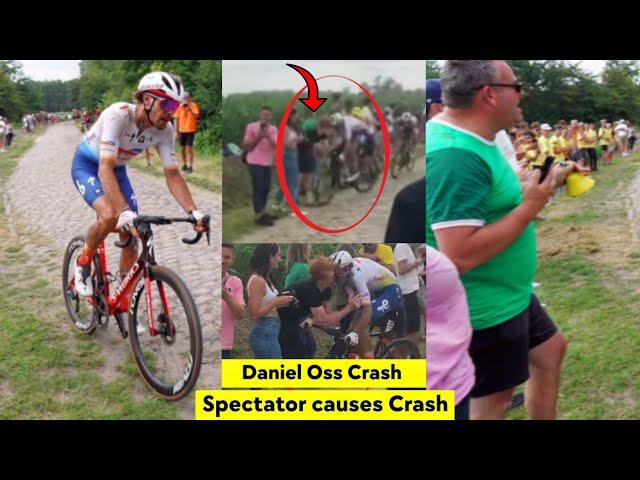 Daniel Oss Crash | Broken neck | Cervical Fracture | 2022 Tour de France | Stage 5