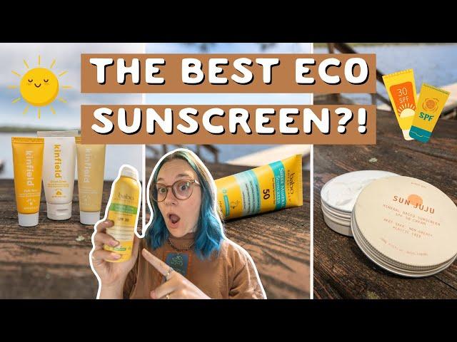 Which zero waste sunscreen is the best anyway?? pt 2