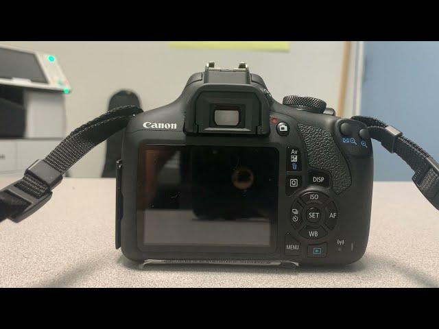 T7 Canon Rebel Tutorial