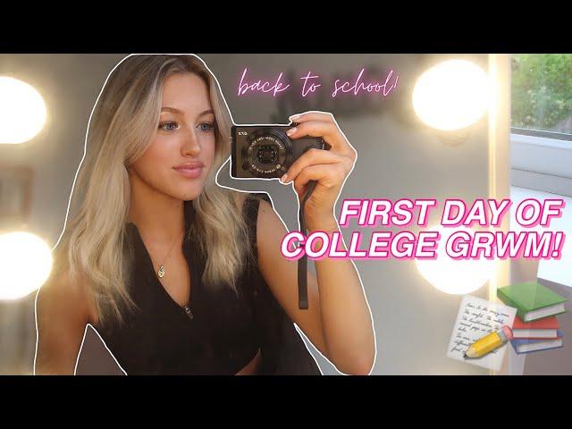 first day of college grwm! uk 2022
