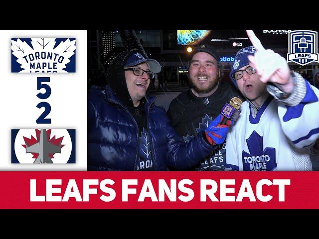 The Leafs Would Beat The Jets In The Playoffs | Leafs 2-5 Jets | Leafs Fans React