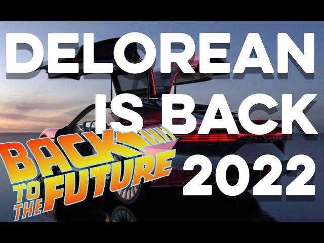 Back to the future? DELOREAN IS BACK,  a real electric car!