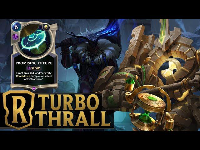 TURBO THRALL IS INCREDIBLE ! Lissandra & Taliyah Deck - Legends of Runeterra