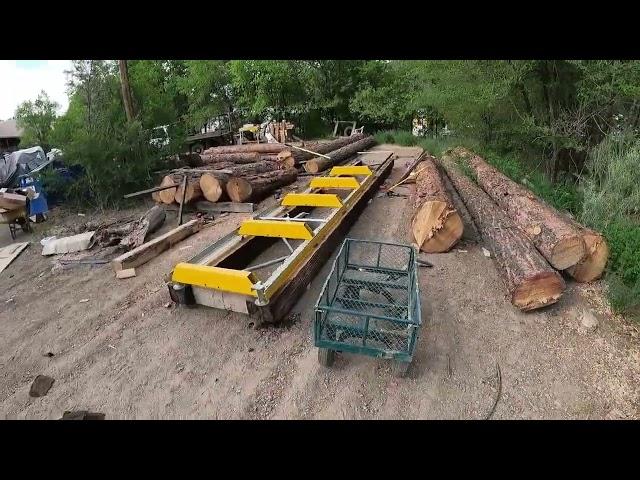 Lengthening Frontier OS27 Sawmill DIY