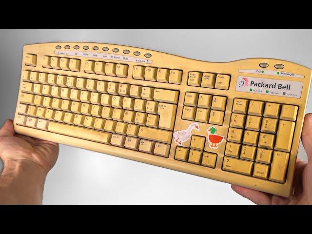 Yellowed Keyboard Restoration - ASMR