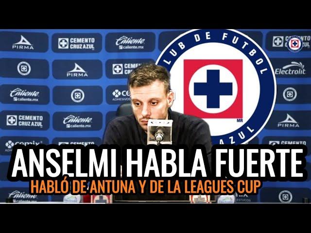 ANSELMI rompe el Silencio y LE MANDA TREMENDO MENSAJE a ANTUNA luego del Empate de CRUZ AZUL