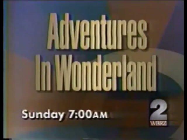 Disney's Adventures in Wonderland promo 1992