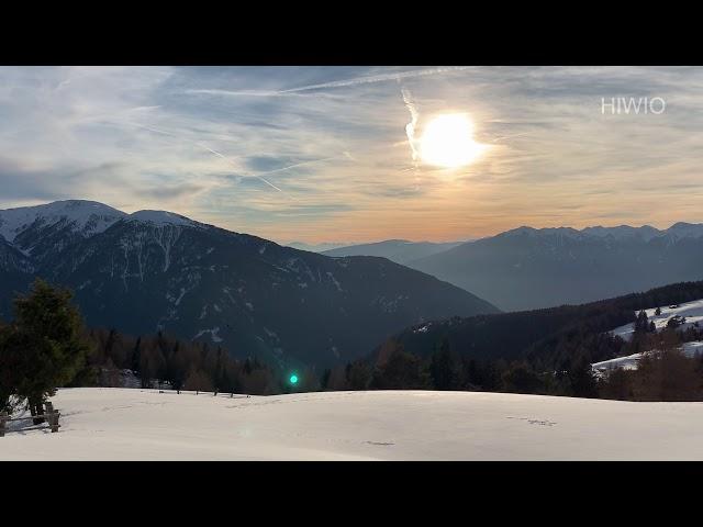 Lüsner Alm Kreuzwiesenhütte Winter