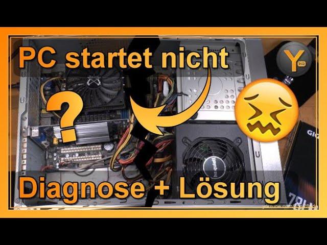 PC startet nicht mehr - Was tun? Diagnose und Problemlösungen