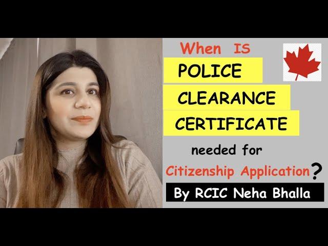 Do you need PCC for Canadian Citizenship Application??? DONT Do this MISTAKE . WATCH before Applying