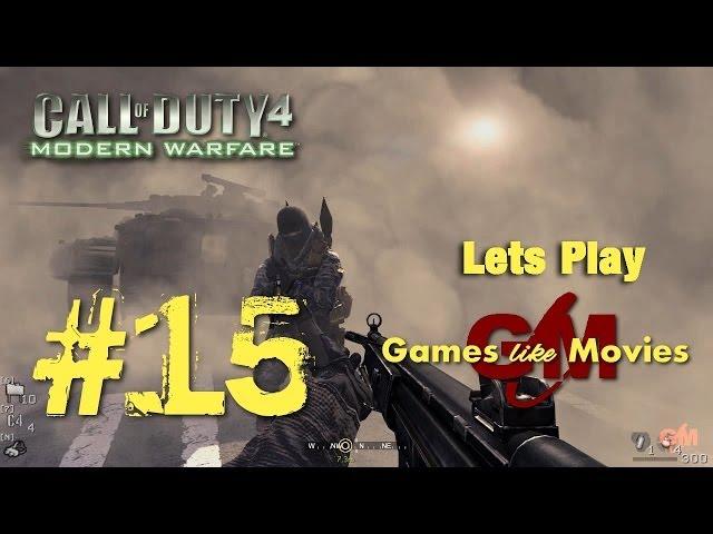 Lets Play - Games like Movies - Call of Duty 4 Modern Warfare - #15 All-In [deutsch]