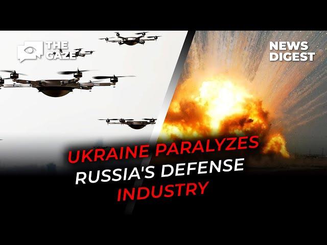 CHAOS in the Kremlin! Ukrainian DRONES destroy strategic OBJECTS of Russia
