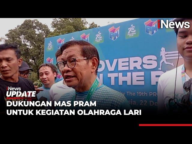 Pramono Anung Bakal Dukung Penuh Kegiatan Olahraga Lari di Jakarta - iNews update