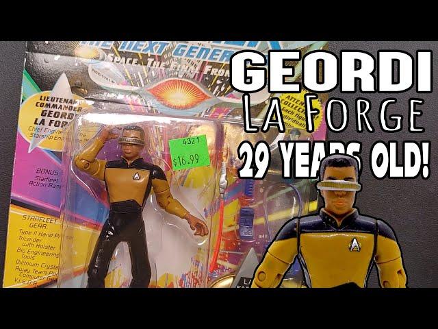Ryno Reviews - Geordi La Forge - 1992 PlayMates Action Figure