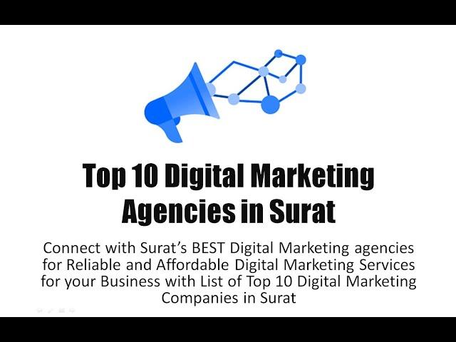 Top 10 Digital Marketing Agencies In Surat