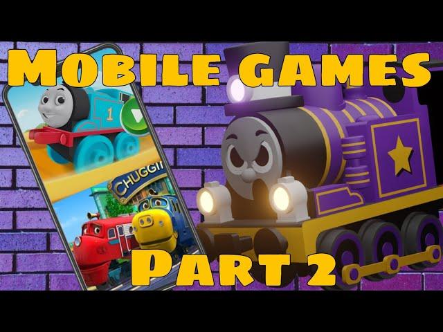 Playing thomas and friends mobile games PART 2