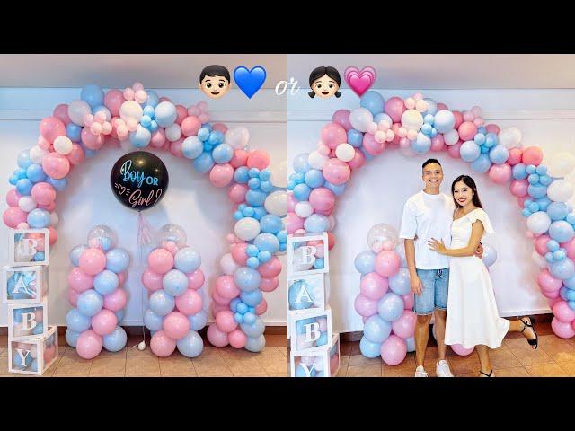 BOY OR GIRL?! OUR GENDER REVEAL PARTY!!! | GISELLEJ