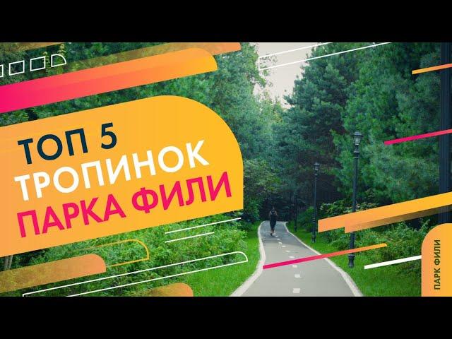 ТОП-5 тропинок парка "Фили"