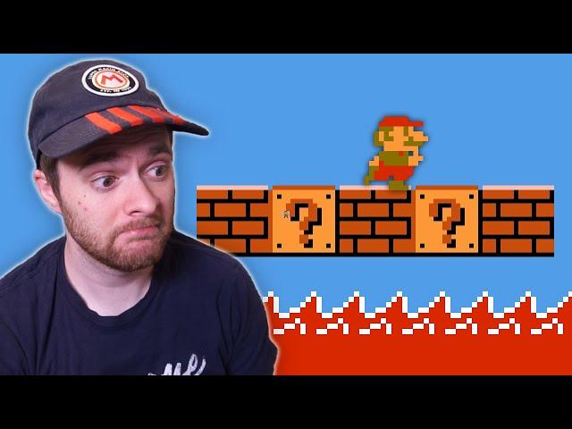 Super Mario Bros. but the Floor is Lava