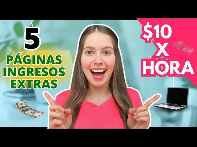 Gana $10 x Hora con Trabajos Online - Trabaja desde casa y Gana dinero en internet sin experiencia