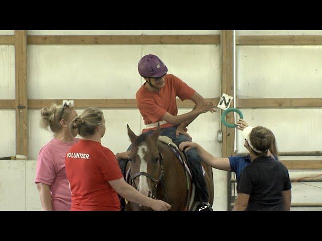 Making strides: Horse therapy helps kids and adults with disabilities