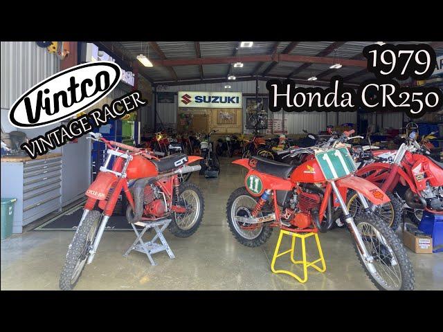 Twins 1979 Honda CR250R's- VintCo Vintage Racer