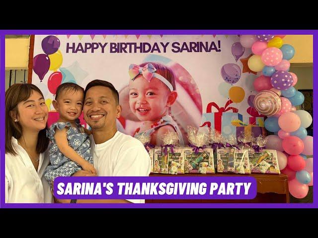 SARINA'S THANKSGIVING PARTY BY JHONG HILARIO