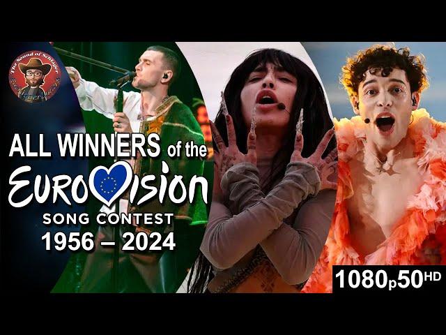 All Winners  of the Eurovision Song Contest (1956-2024)