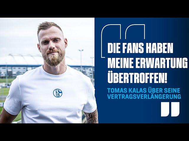 TOMAS KALAS 2027 | Interview zur Vertragsverlängerung | FC Schalke 04