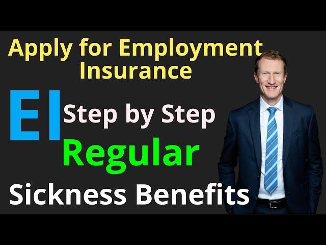 how to apply for Employment Insurance EI benefits | Apply for Employment Insurance