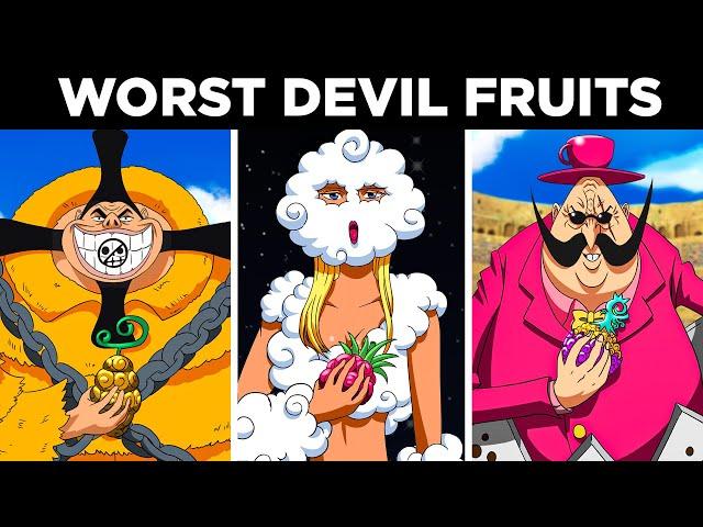 20 WORST Devil Fruits in One Piece!