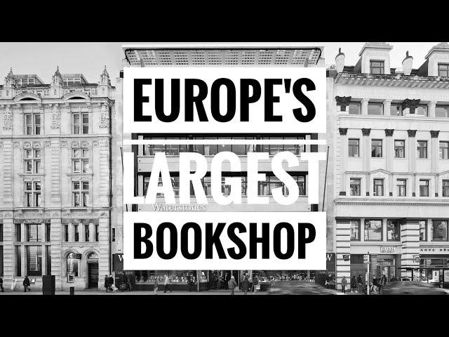 A Stroll around Europe’s Largest Bookshop [4K]: Waterstones, Piccadilly, London