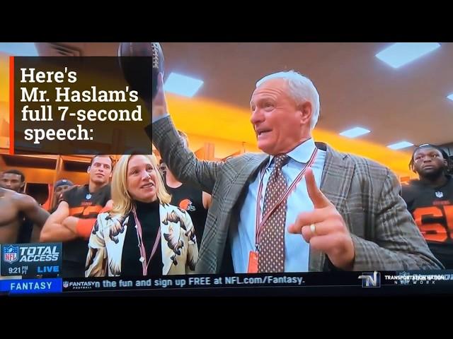 The Curious Post-Game Speech of Cleveland Browns Owner Jimmy Haslam