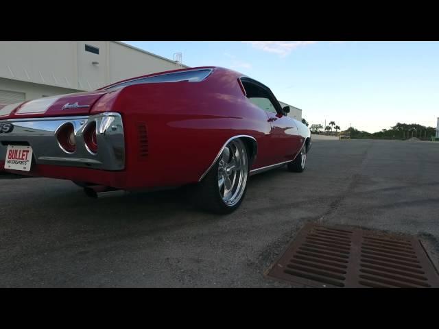 1972 Chevrolet Chevelle 454 Big Block 4 speed Run.