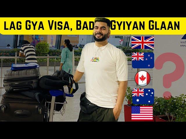 Canada  Visa in 9 Days | Lag Gya Visa, Badal Gyiyan Glaan || Multiple Entry Visa For 10 Year |