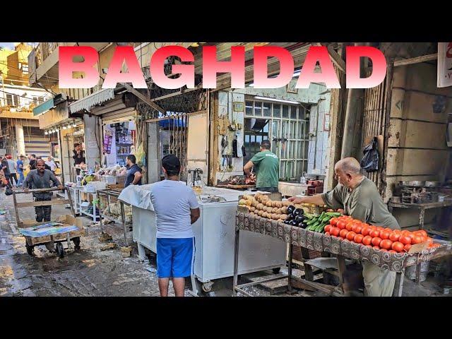Baghdad, Sadriyah Market Walking Tour| Iraq 2024